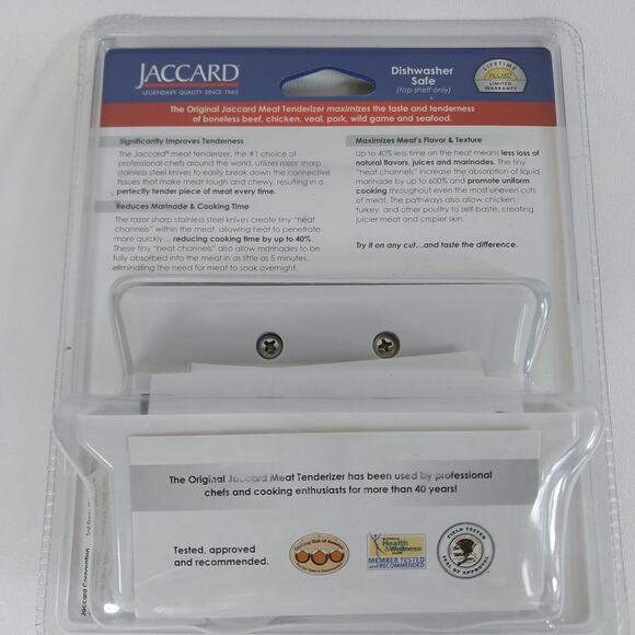Jaccard‎ Meat Tenderizer 16 Stainless Steel Knives New - Picture 2 of 3